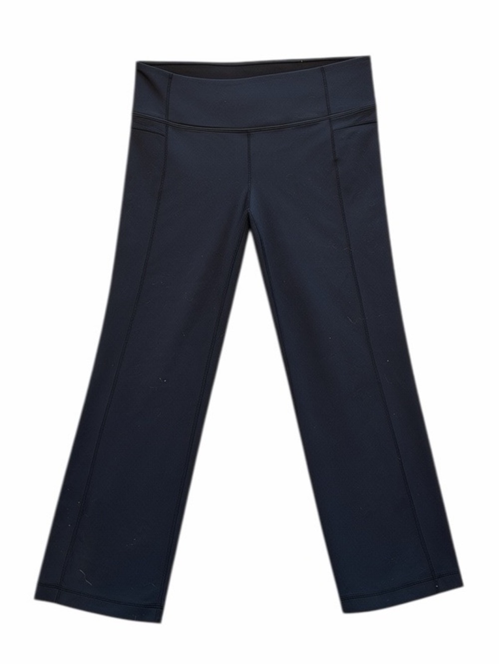 Athleta Straight Up Crop Capri Yoga Pants Black Size Large